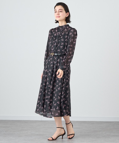 リボンプリントワンピース|ANAYI OFFICIAL ONLINE STORE｜アナイ