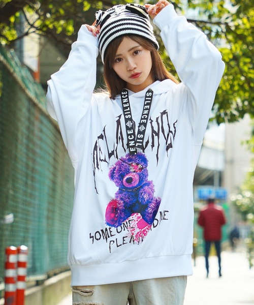 パーカー 「unisex」病み系 グラフィック / Sickly Graphic