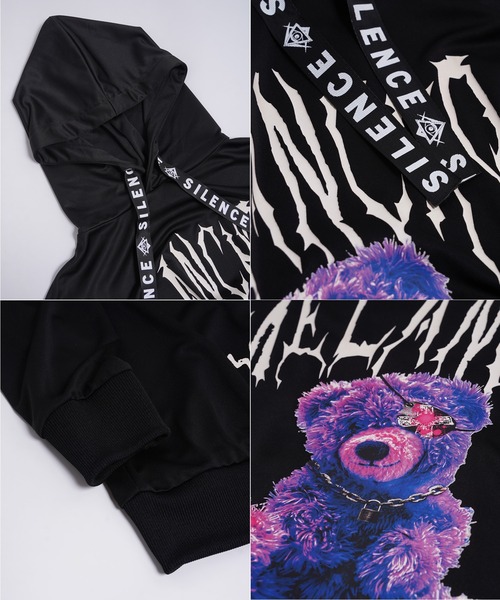 パーカー 「unisex」病み系 グラフィック パーカー / Sickly Graphic Hoodies レディース メンズ パーカー 「unisex」病み系 グラフィック / Sickly Graphic