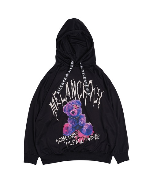 パーカー 「unisex」病み系 グラフィック パーカー / Sickly Graphic Hoodies レディース メンズ パーカー 「unisex」病み系 グラフィック / Sickly Graphic