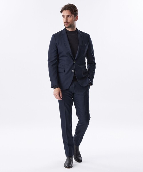 EPOCA エポカ　アンゴラ混　ウール　テーラードジャケット　40 ブラック 24 TWENTY FOUR Noble】 テーラードジャケット(ジャケット)｜EPOCA