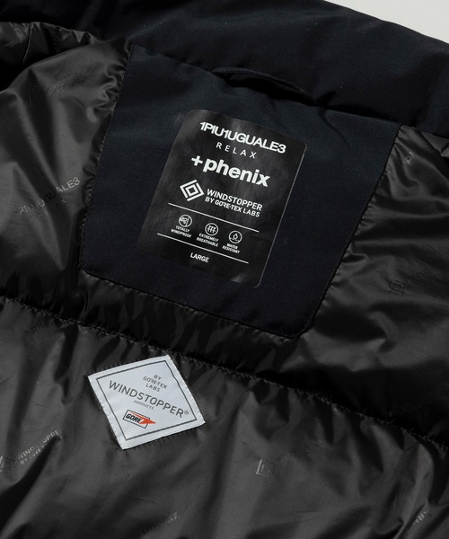MEN'S BIGI｜1PIU1UGUALE3 別注フード取り外しWater Proof logo