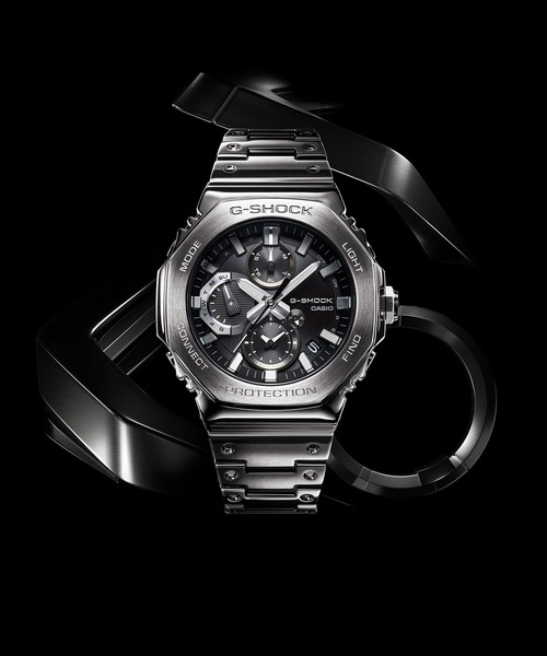 G-SHOCK 腕時計 フルメタルクロノグラフ / スマートフォンリンク