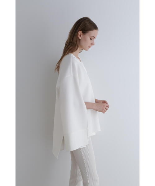 LE PHIL（ル フィル） ブラウス シャツ ソフトダンボールスリット