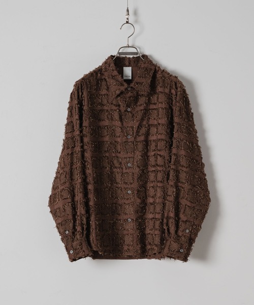 Casper John シャツ Various loose shirts-box fringe-バリアス