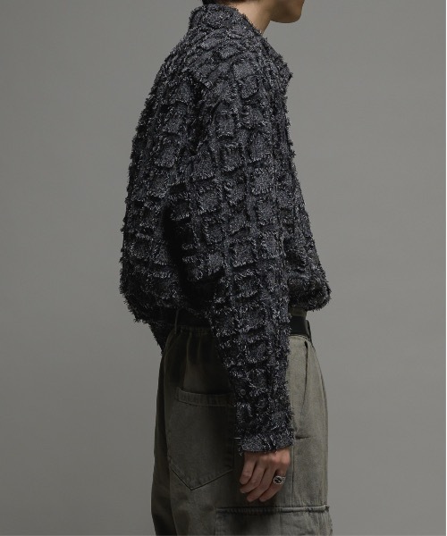 Casper John シャツ Various loose shirts-box fringe-バリアス
