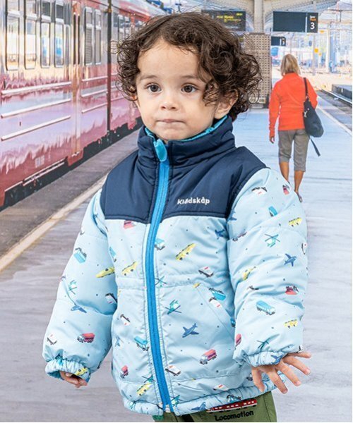 apolina kids ボア リバーシブル ジャケット コート 3-5Y BREEZE ダウン アウター 中綿ボアリバーシブルブルゾン_マシン