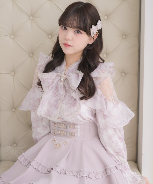 GUCCI リボンタイ ラッフルブラウス GUCCI® US Official Site | Redefining Luxury Fashion