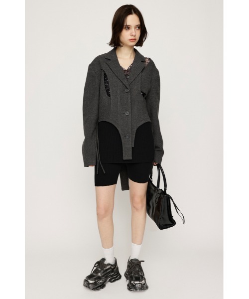 【未使用】SLY テーラード スーツ ジャケット レディース SLY ジャケット テーラードジャケット TAILOR BODYSUIT JK