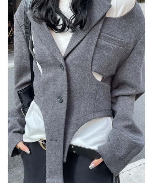 JUSGLITTY◇テーラードジャケット SLY ジャケット テーラードジャケット AUTUMN OVER TAILOR JK