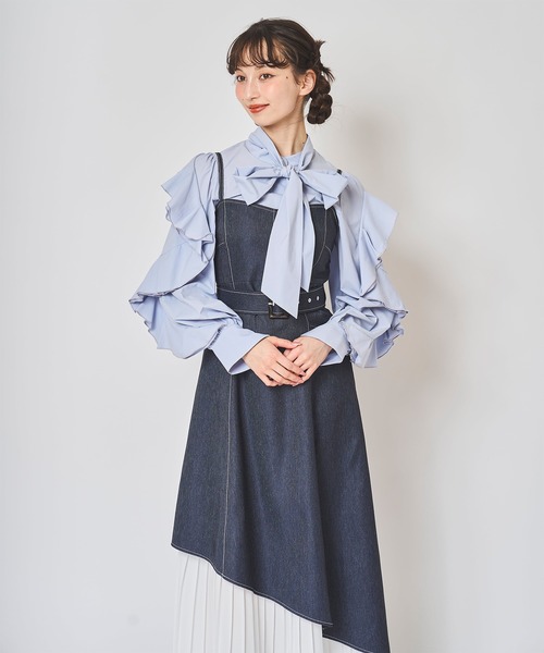 【新品未使用】31 Sons de mode　ブラックプリーツミニジャンスカ 31 Sons de mode スカート ツイードミニプリーツスカート