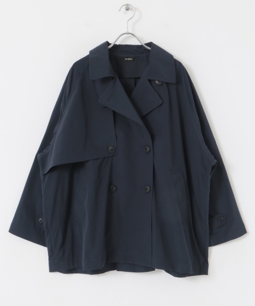 新品✳︎CLORE+クロレクロスオーバートレンチ　ショートトレンチ　タグ付き 再販】Cross over Trench | CLORE+