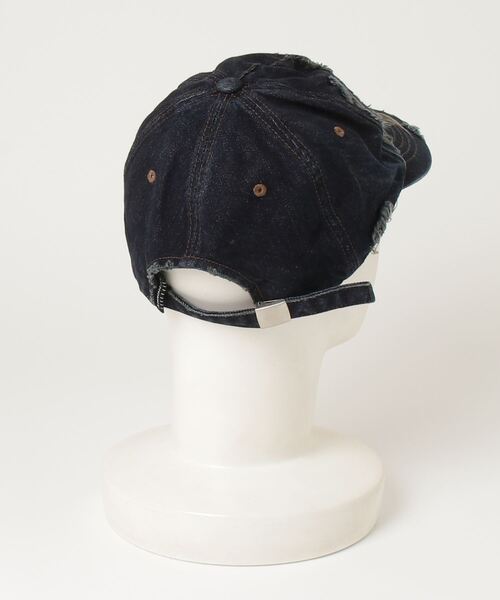 SURGERY distroyed denim cap キャップ 新品 6/16再入荷【SURGERY】surgery distroyed denim cap / 【サー
