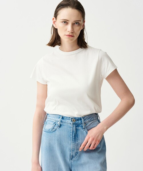tシャツ ライトスムース コンパクトTシャツ レディース