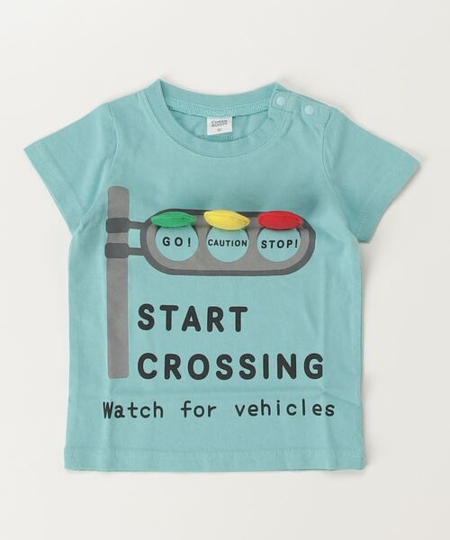 CHEEK ROOM tシャツ ROOM/チークルーム 信号Tシャツ キッズ 子供