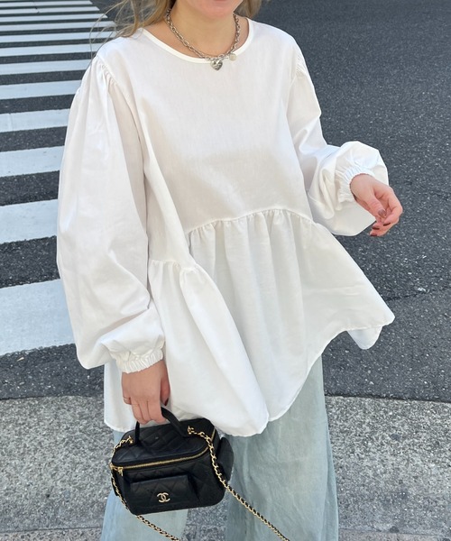 sea New York ホワイト チュニック サイズ4 StyleSea チュニック コットンチュニックワンピース : ZOZOTOWN