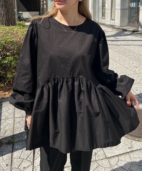 StyleSea チュニック コットンチュニックワンピース : ZOZOTOWN