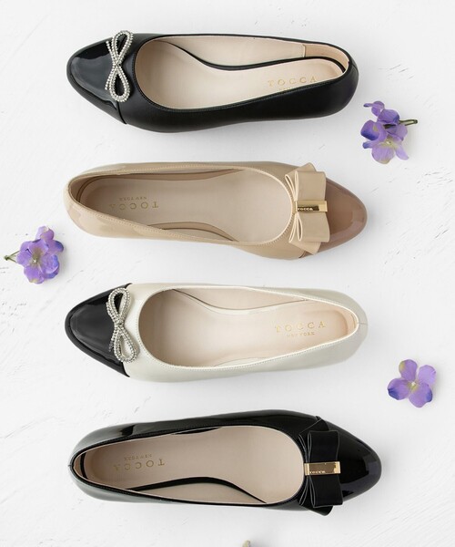 TOCCA パンプス PAIR OF KNOT RAINPUMPS レインパンプス