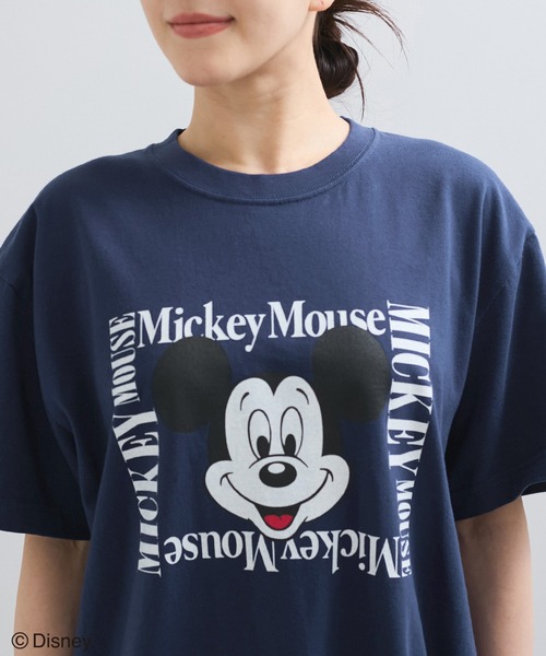 【GOOD ROCK SPEED】MICKEY ミッキープリントT ブラック GOOD ROCK SPEED/グッドロックスピード】別注 / MICKEY/ミッキー