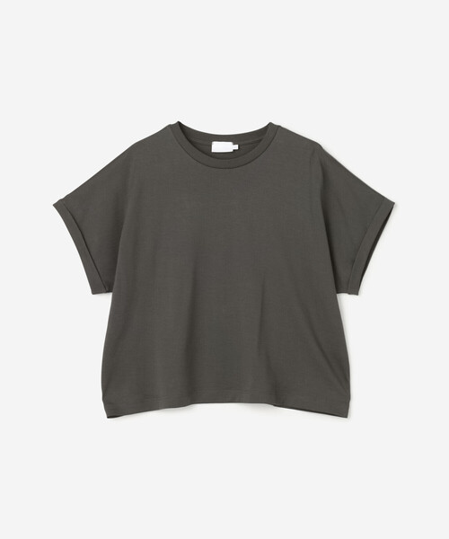 新品未使用 handvaerk NAVY 厚手ボックスシルエット長袖Tシャツ 613-6540-s-000.jpg