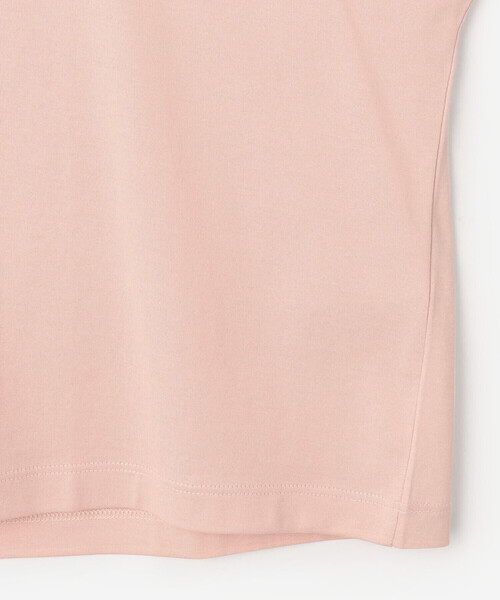 handvaerk 60/2 CREW NECK WIDE T-SHIRTピンク ハンドバーク 60/2 BOTTLE NECK 3/4 SLEEVE T-SHIRT handvaerk