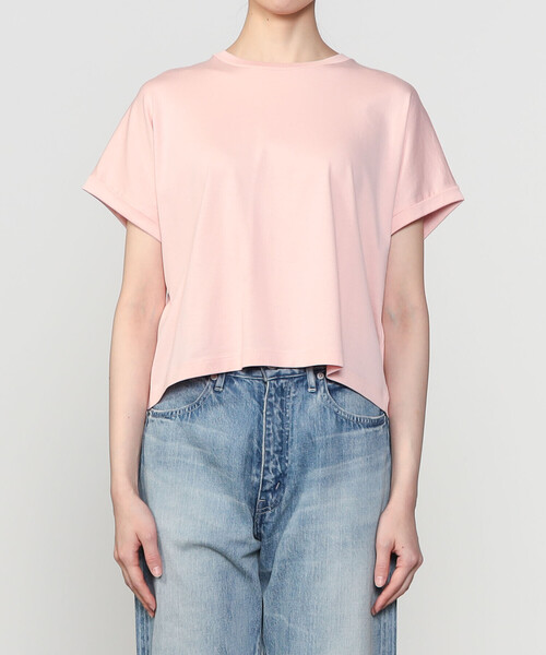 handvaerk tシャツ | 60/2 クルーネック ワイドTシャツ SOLID