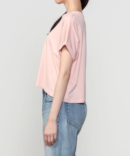 tシャツ handvaerk | 60/2 クルーネック ワイドTシャツ SOLID WOMEN レディース handvaerk | 60/2 クルーネック ワイドTシャツ SOLID WOMEN