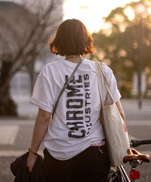 CHROME tシャツ 「 / クローム 」LSC TEE WIDE FIT GWG ライム