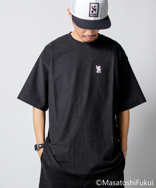 CHROME tシャツ 「 / クローム 」LSC TEE WIDE FIT GWG ライム
