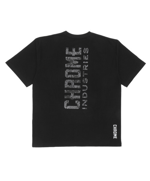 か*ー様 Stone  センターロゴ Tシャツ Lサイズ ダークグレ CHROME（クローム） tシャツ 「 」LSC TEE WIDE FIT GWG / ライム