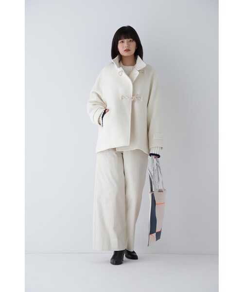 human woman ホワイト チノパン Mサイズ WEB限定サイズ】11ozホワイトデニムパンツ | human woman