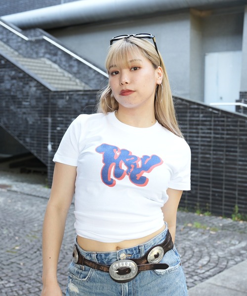 tシャツ ENAコラボTシャツ フロントロゴtシャツ 綿100% カットソー 半袖 レディース メンズ