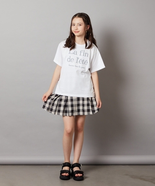 a.v.v（アー・ヴェ・ヴェ） スカート 「140-150」「インパン付」タック
