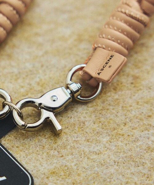 スマホアクセサリー A SCENE Design paracord strap-leather- A SCENE ］Design paracord strap – Neueオンラインストア