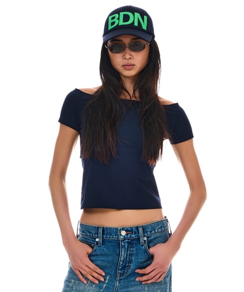 tシャツ OFF SHOULDER FIT TEE レディース