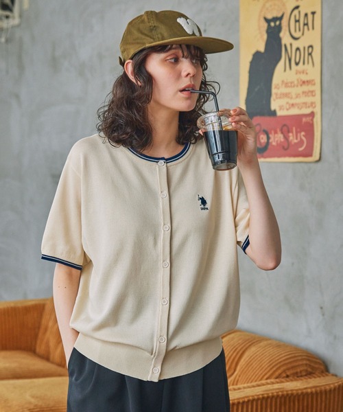 00s US POLO ASSN カーディガン アーガイル U.S. POLO ASSN.（ユーエスポロアッスン）の「WEB限定