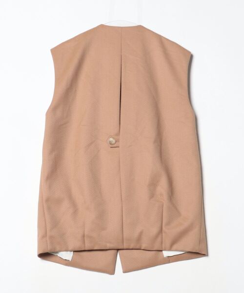 TODAYFUL 「TODAYFUL」 ベスト 38inch ベージュ レディース