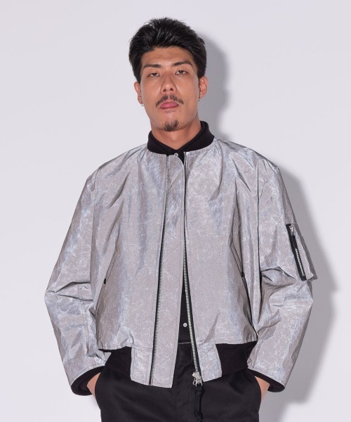 ma1 ma-1 REFLECTIVE TYPE MA-1 JACKET ”DUFFY メンズ レディースの画像