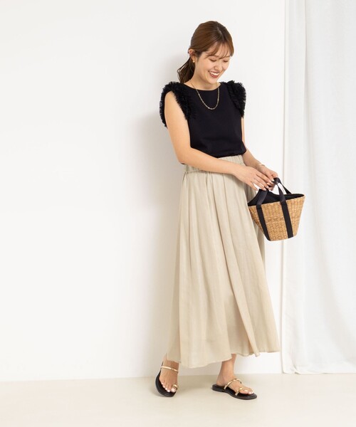 NOLLEY'S スカート NOLLEY'S スカート シアーチンツタックスカート : ZOZOTOWN