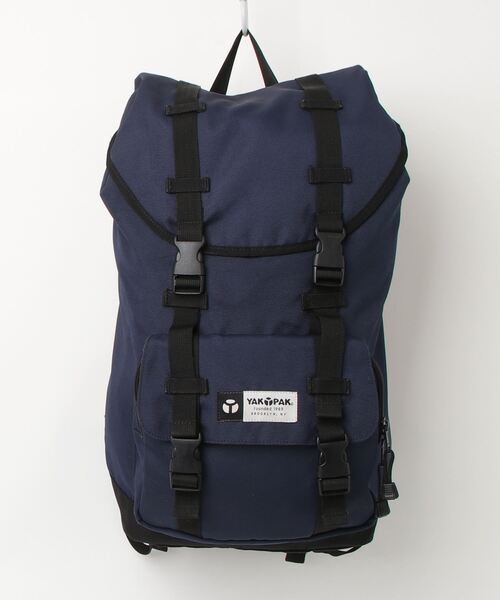 ネイビー ナイロンリュック YAKPAK 「YAKPAK」 リュック - ネイビー メンズ : ZOZOTOWN
