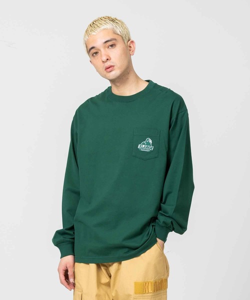 「XLARGE」 長袖Tシャツ M ホワイト メンズ