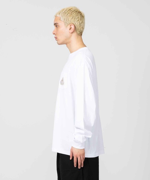 「XLARGE」 長袖Tシャツ M ホワイト メンズ