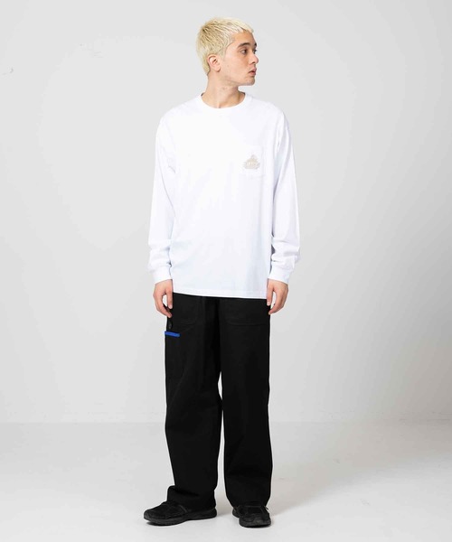 「XLARGE」 長袖Tシャツ M ホワイト メンズ