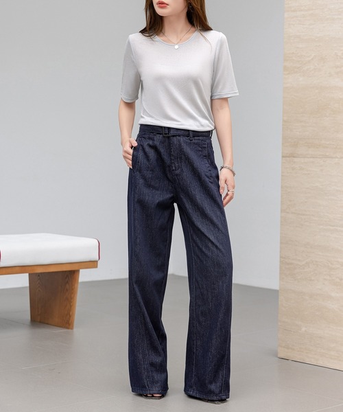 DAY CLOSET ブラウス シャツ レディース 煌めきで表情変わる