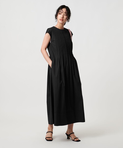 ricevimento UNITED ARROWS コットンシルク　ワンピース UNITED ARROWS LTD. OUTLET｜<6(ROKU)>コットン シルク