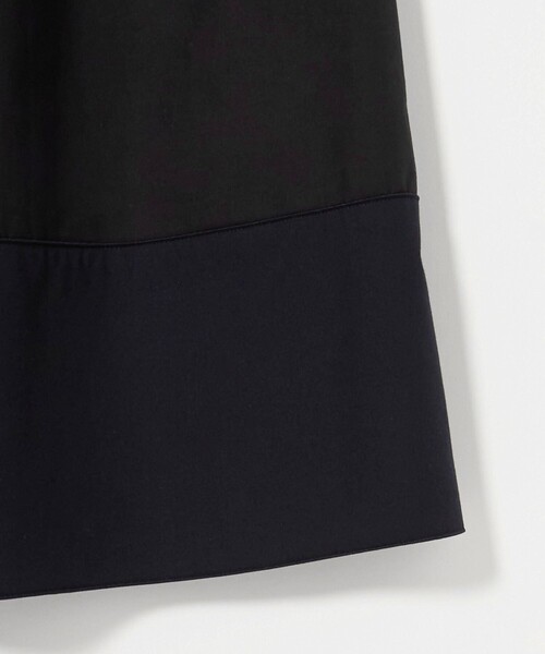 ワンピース UNITED ARROWS Cotton Silk Tuck Dress 38 UNITED ARROWS ワンピース コットンシルク シルキータック