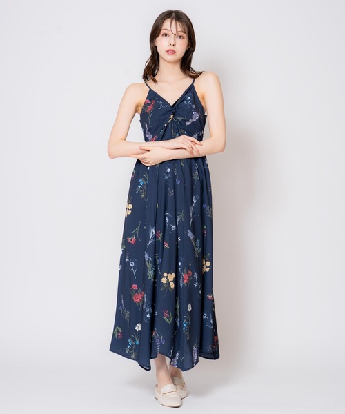 NOELA ボタニカルツイストキャミワンピース NOELA（ノエラ） ワンピース 「15周年」ボタニカルツイストキャミ