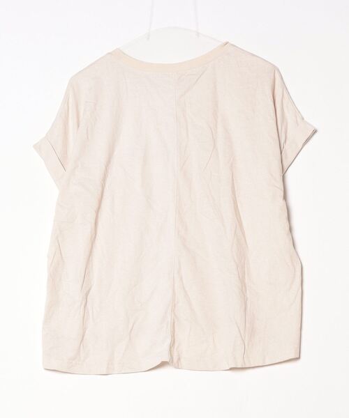 「DouDou」 半袖Tシャツ 2 ベージュ レディース