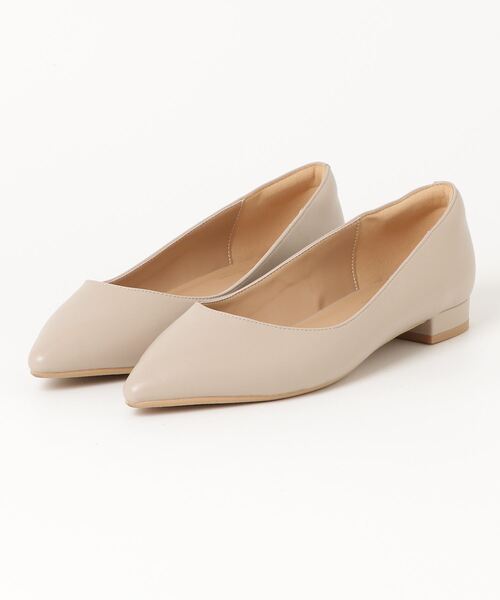 【美品】green label relaxing パンプス green label relaxing パンプス スクエアバックル パンプス（3cm