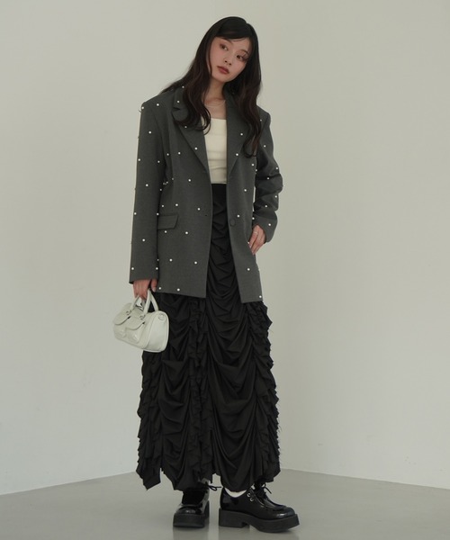 EIMY ISTOIRE スカート フリルスカート : ZOZOTOWN Yahoo!店 - 通販